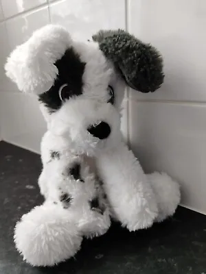 Disney 101 Dalmatians Puppy Dog Red Collar Patch Soft Toy Animal Plush Smudge • £9.99