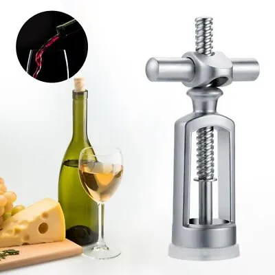 £9.22 • Buy Professional Lever Arm Corkscrew Winged Premium Creative Wine Bottle Opener Tool