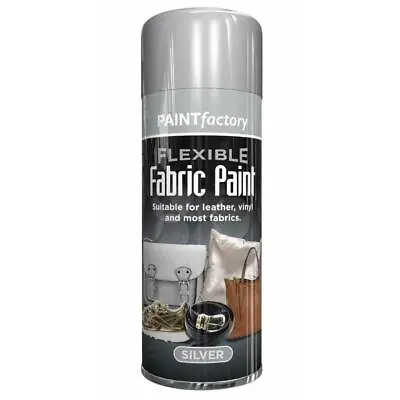 Flexible Fabric Leather And Vinyl Spray Paint Aerosol 200ml • £5.55