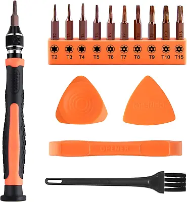 NEBURORA 10 In 1 Torx Screwdriver Set With T2 T3 T4 T5 T6 T7 T8 T9 T10 T15 • $12.69