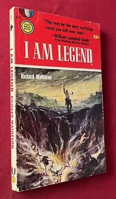Richard MATHESON / I Am Legend 1st PB EDITION 1st Edition 1954 • $137.50