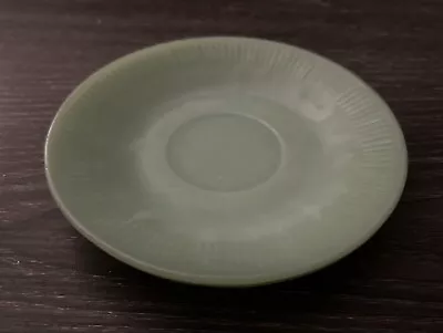 Vintage 1950's Fire-King Jadeite RESTAURANT WARE 6  Saucer Set Of 2 • $22