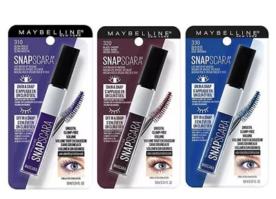 Maybelline Mascara SNAPSCARA Washable Colorful Mascara - Shade 310 320 330 • $3.19