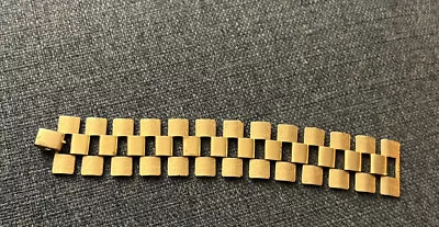 Vtg Sarah Coventry Goldtone Link Bracelet  • $12