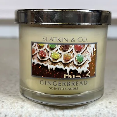 Slatkin & Co Gingerbread Scented Candle NEW 4oz • $14.99