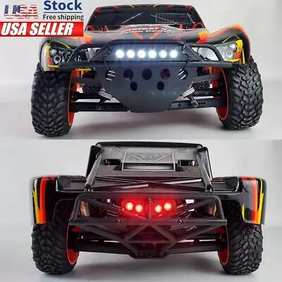 $20.39 • Buy Headlights + Taillight V2 LED Lights Kit For RC SLASH 4x4 2wd VXL XL-5 Crawler