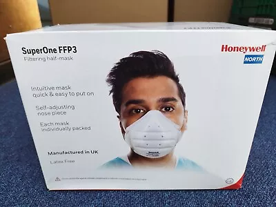 PPE Protective Face Masks.  Honeywell FFP3. Brand New Sealed Box Of 16.  • £7.99