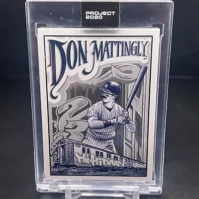 Topps Project 2020 Baseball Don Mattingly #95 By Mister Cartoon Yankees GN1 • $0.99