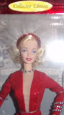 Barbie As MARILYN MONROE Gentlemen Prefer Blondes RED DRESS 1997 #17452 • $59.99