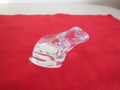 Vintage Crystal Frog Figurine France • $9.99