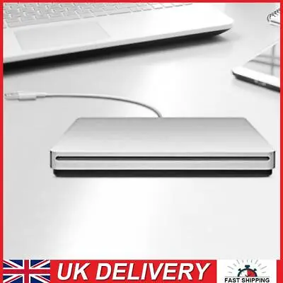 UK USB External CD RW Drive Burner Superdrive For MacBook Air Pro IMac • £17.19