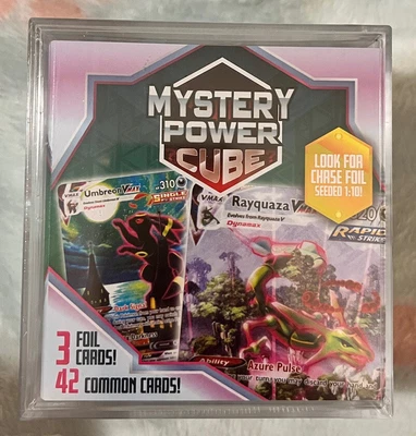 $26.05 • Buy Pokemon TCG 2022 Mystery Power Cube Trading Card Game New & Factory Sealed Rares