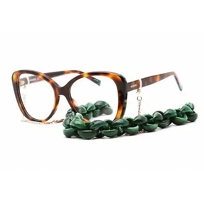 Missoni Women's Eyeglasses Havana Green Plastic Cat Eye Frame MIS 0093/N 0PHW 00 • $45.21