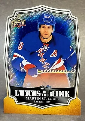 2014-15 Upper Deck Overtime Lords Of The Rink Blue #LR-28 Martin St. Louis 2/25 • $20.78