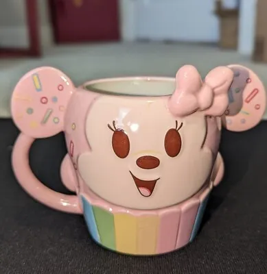 Disney Minnie Mouse Munchlings 3d Shaped Mug Pink Cupcake Brand New Primark • $31.98