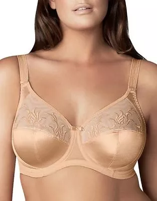 Elomi 36N  Nude Caitlyn  LARGE FULL CUP Side Support  Underwire Style 8030 NWT • $46.95