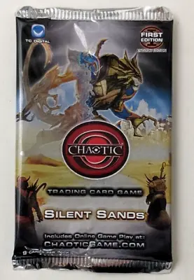 4x Chaotic TCG Silent Sands Booster 1st Edition NEW Sealed Booster Packs (4) • $24.95