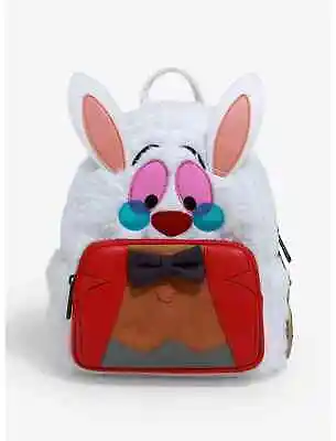 Loungefly Disney Alice In Wonderland White Rabbit Mini Backpack - New • $139.99