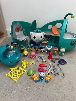 Octonauts Midnight Zone Large Gup A Playset Bundle With Figures • £17.99