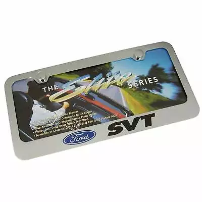 $22 • Buy Ford SVT License Plate Frame (Chrome)