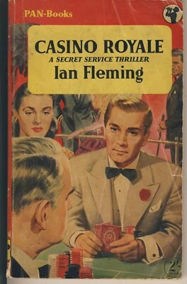 £193.29 • Buy VINTAGE PAPERBACK BOOK 1st Edition 1955 - CASINO ROYALE By IAN FLEMING - PAN 334