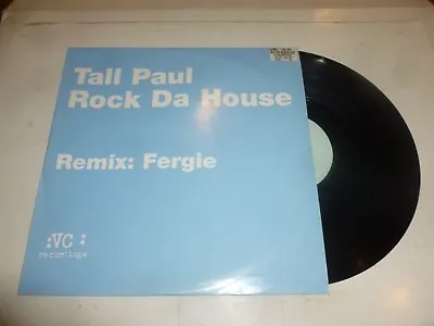 TALL PAUL - Rock Da House - 2001 UK 2-track 12  Vinyl Single • £19.99