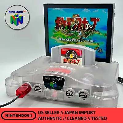 Pokemon Snap N64 - Authentic & Tested - Japan Import US SELLER Nintendo 64 • $9.99