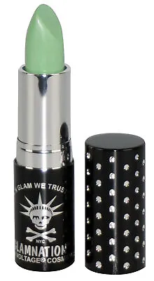 MANIC PANIC GREEN ICING Creamtone Lethal Lipstick Goth Glam Rock NEW • $11.77