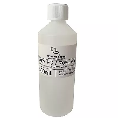 Pre Mixed Liquid Base - PG VG Mix - Propylene Glycol - Vegetable Glycerine • £6.99