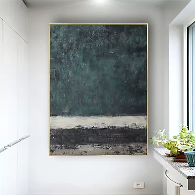 Abstract Canvas Artwork Modern Oil Painting On Canvas Landscape Pure Hand-Painte • $99.80
