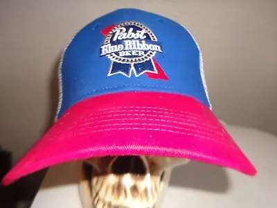 Pabst Blue Ribbon Hat Cap Snapback Osfm Preowned • $14.99