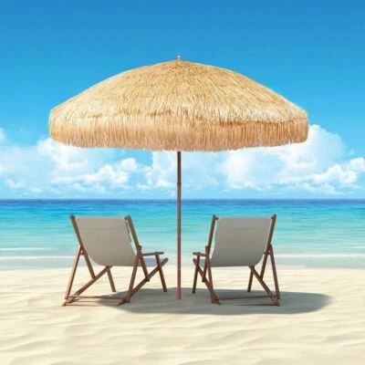 £24.99 • Buy Garden Parasol Umbrella Hawai Tilt Function Weather Resistant 180cm Cream