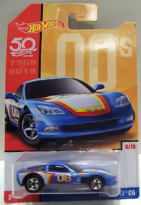 Hot Wheels 50th  Cars Of The Decades  The 00s Corvette C6 NIP • $2.25