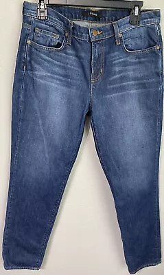 J Brand Aiden Boyfriend Jeans In Ringer Wash Size 28 EUC • $21.99