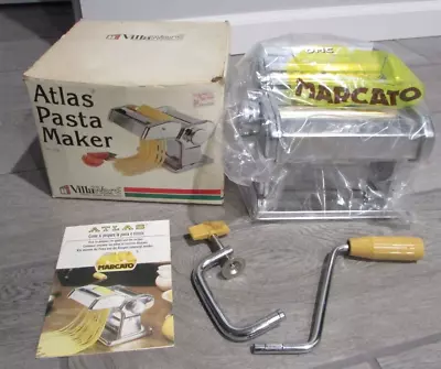 Atlas Marcato Pasta Maker No # 170 Villaware Villa Wear Hand Crank • $19.99