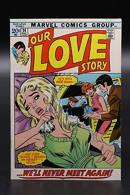 Our Love Story (1969) #14 John Buscema Cover J.T Mills Reprints Matt Baker VF/NM • $52
