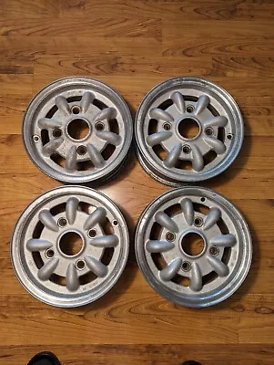 4 Honda N600 Z600 Furukawa F1 Minilite 10 Inch Rims 10x4 1/3. PCD 4x110 Lug  +36 • $850