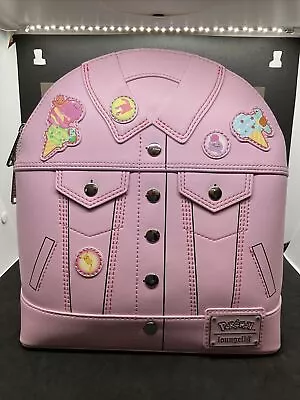 Pokémon Ice Cream Denim Jacket Loungefly Mini Backpack • $35