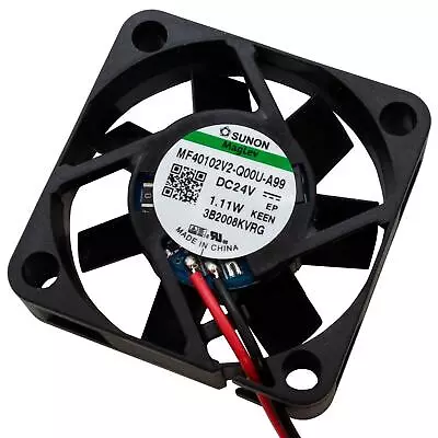£5.95 • Buy Fan 24V DC 1,11W 40x40x10mm 11,9m³/h 5800U/Min 11,9m³/h Sunon MF40102V2-A99