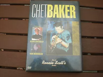 Chet Baker Live At Ronnie Scott's London England DVD Van Morrison Elvis Costello • $8.99