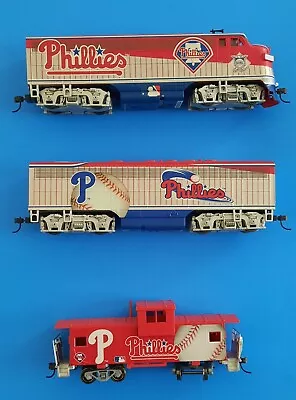 Philadelphia Phillies Bachmann Hawthorne Village F7A HO Scale Train: MINT NICE  • $69.99