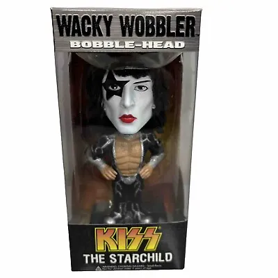 Kiss The Starchild 2011 Wacky Wobbler Bobble Head Funko Paul Stanley Rare In Box • $52.49