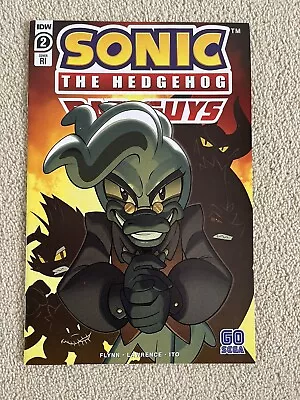 Sonic The Hedgehog #2 RI - Bad Guys 1:10 Incentive Cover - Nov 2020 - IDW • £7.95