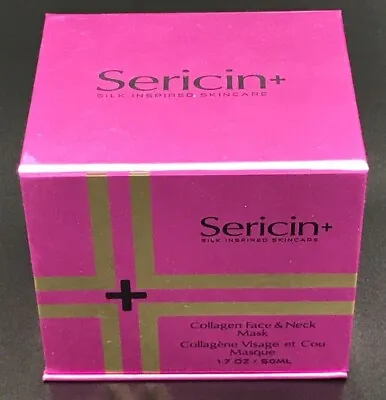 Sericin+ Collagen Face & Neck Mask  1.7oz Exp Date 06/2025 • $80