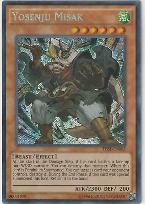 Yu Gi Oh! The Secret Forces THSF-EN002 Yosenju Misak Secret Rare • $1.99