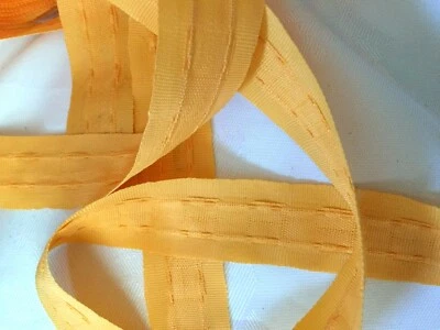 £2.40 • Buy 8 METRES( Not Yards) OF VINTAGE GENUINE RUFFLETTE CURTAIN TAPE 1  IN GOLD