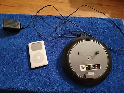 Apple IPod 20GB Model A1059 White With Docking Station 1995 • $125