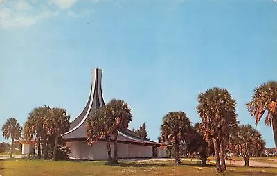 Holmes Beach FL Gloria Dei Lutheran Church~Googie Architecture 1968 • $5