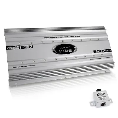 Lanzar VIBE452N Car Audio Vibe 6000 Watt 4 Channel Mosfet Amplifier Tri-Mode • $109.99