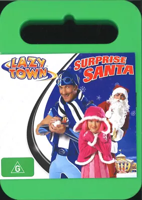 186d NEW SEALED DVD Region 4 LAZY TOWN SURPRISE SANTA • $28.50